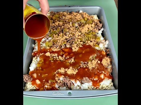 Tex-Mex Ramen Fiesta Casserole | Easy Mexican-Inspired Dinner Recipe