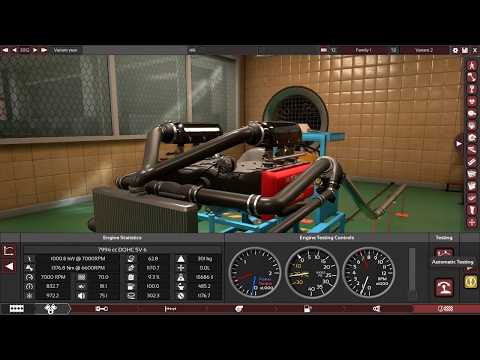 Automation - 1300hp Twin Turbo Flat 6 Startup/Dyno Run