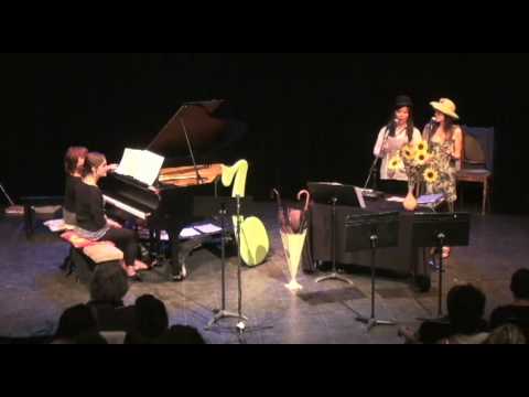 Présentation d'ouverture, E. Satie par Marilou et Sali