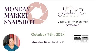 Ottawa Real Estate Update - October 7th, 2024