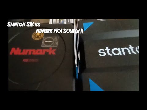 Stanton STX vs Numark PT01 comparison video - Personal thoughts...
