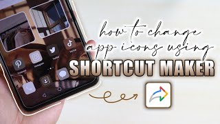 🍖 how to change app icons using shortcut maker app - simple and easy