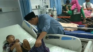 Raut Wajah Muhammad Hanafi, Balita Korban Luka Tsunami Banten yang Dirawat di RSUD Pandeglang