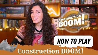 How to Play Construction BOOM! | Cardboard Rhino