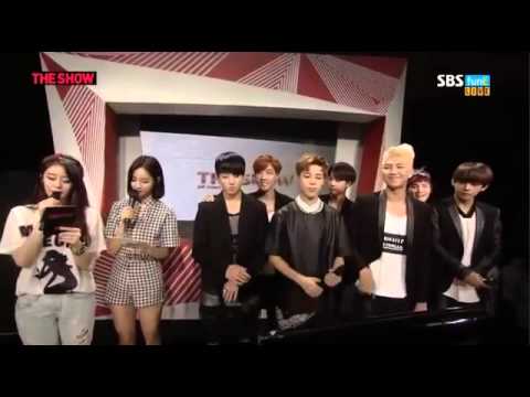 140903 BTS (방탄소년단) - Interview @ The Show #Danger