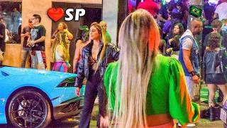 🇧🇷 VILA MADALENA — SÃO PAULO NIGHTLIFE WALKING TOUR — BRAZIL【 4K UHD 】