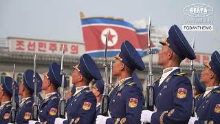 National Anthems of Belarus and North Korea | Welcoming Ceremony of Alexander Lukashenko