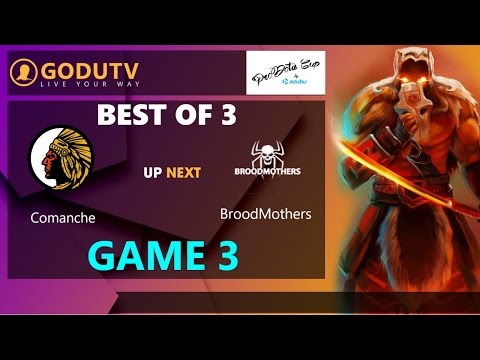 ProDota Cup | Comanche vs BroodMothers - Game 3 | Godutv.vn - Vietnamese Stream