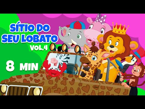 Sítio do Seu Lobato Vol. 4 - Giramille 8 min | Desenho Animado Musical
