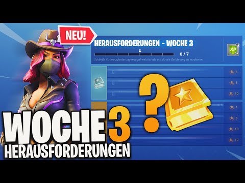 DIE NEUEN WOCHE 3 HERAUSFORDERUNGEN! 🔥 Season 6 Woche 3 Aufgaben | Fortnite Battle Royale | Detu