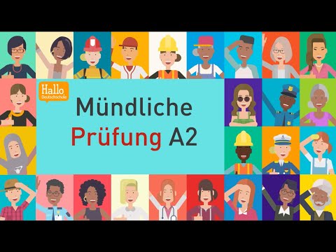 Deutsch lernen A2 | So funktioniert die mündliche Deutschprüfung!
