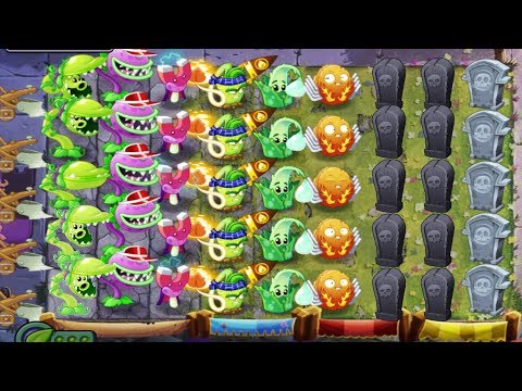 Plants vs Zombies 2 BattleZ: All  Plants LEVEL 1000 Power-Up! in Plants vs Zombies 2