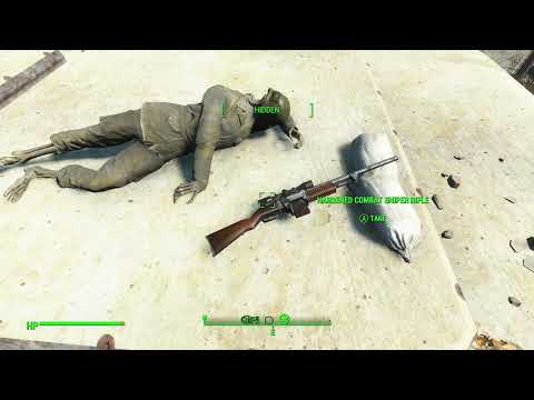 Where to get a Combat Sniper Rifle at Level 1(Fallout 4).