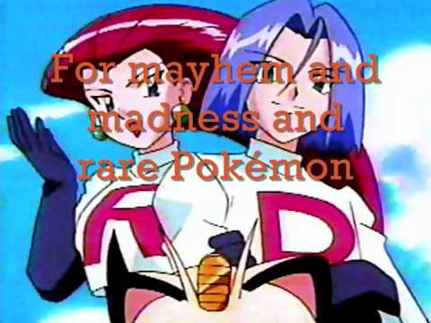 Pokémon Team Rocket - Double Trouble with lyrics