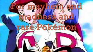 Pokémon Team Rocket - Double Trouble with lyrics