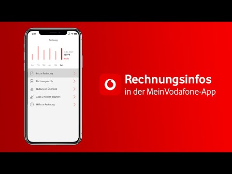 Rechnungsinfos in der MeinVodafone-App