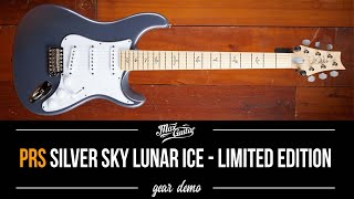 Video thumbnail for PRS Silver Sky Lunar Ice Limited Edition - Gear Demo by Max Guitar B.V.