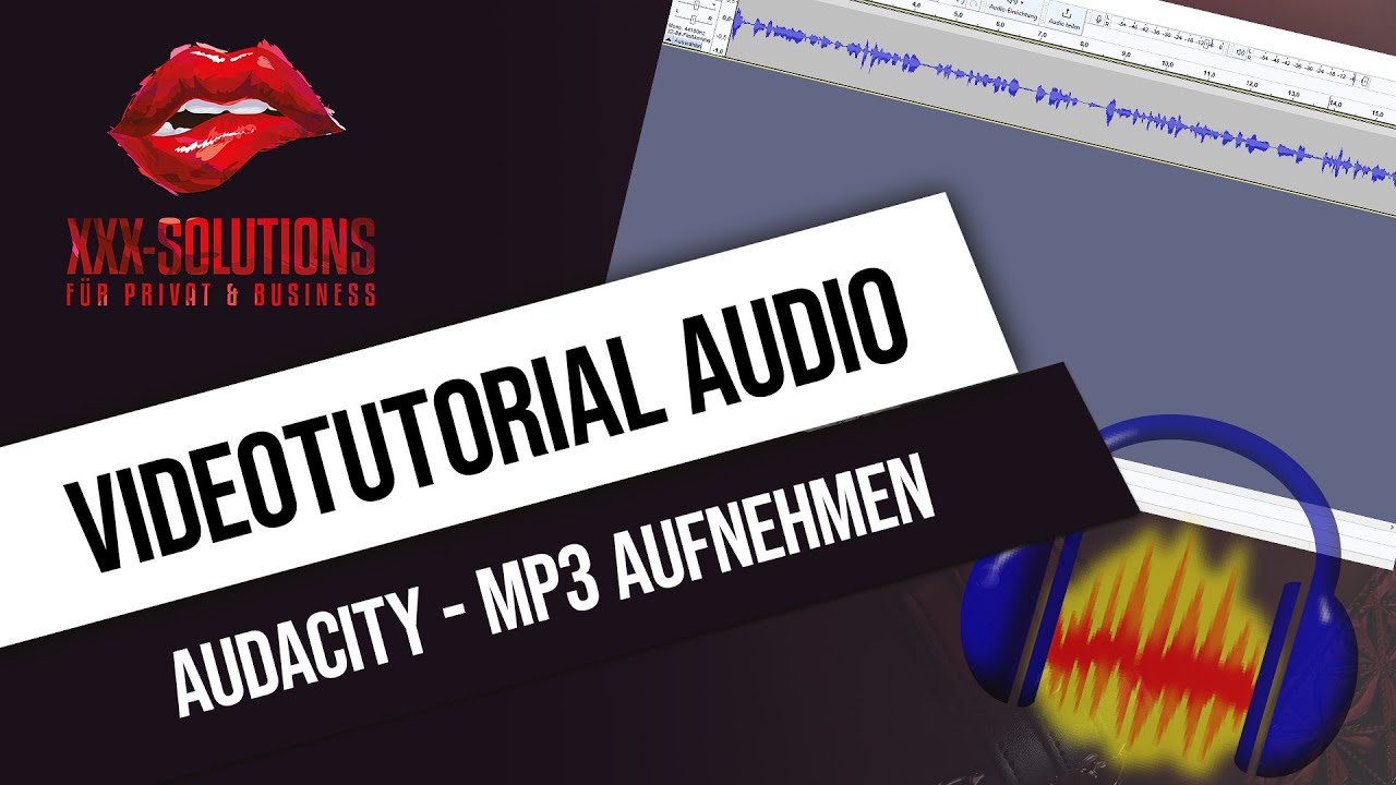 Audacity - mp3 aufnehmen