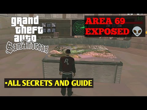 Exploring Area 69 in Gta San Andreas | Secrets and Guide