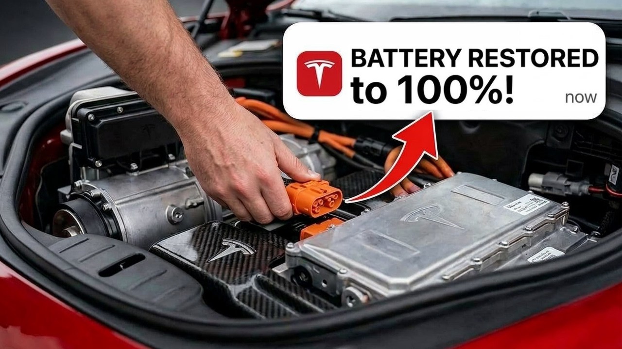 The $0 Tesla Battery Reset Trick Mechanics Don’t Want You to Know
