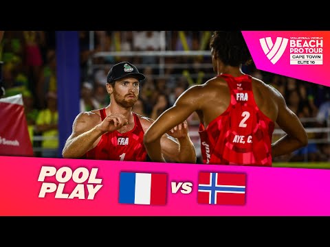 Bassereau/Aye, C. vs. Mol, H./Berntsen - Pool Play Highlights | Cape Town 2025 #BeachProTour