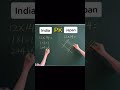 India vs japan || mathematics challenge || 😅🤣🤣🤭