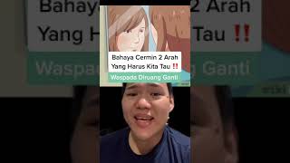 Download lagu Bahaya cermin 2 arah yg harus kalian waspadai ‼️ Sering di tempat umum 😱 #Shorts #YouTubeShorts mp3