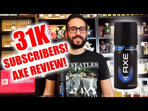 31,000! Axe Phoenix Fragrance / Cologne Review