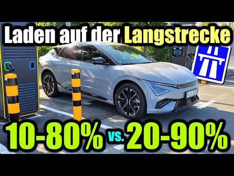 Kia EV6 AWD GT-line 2025: Fast charging on long journeys - Test Data Info Review Opinion German