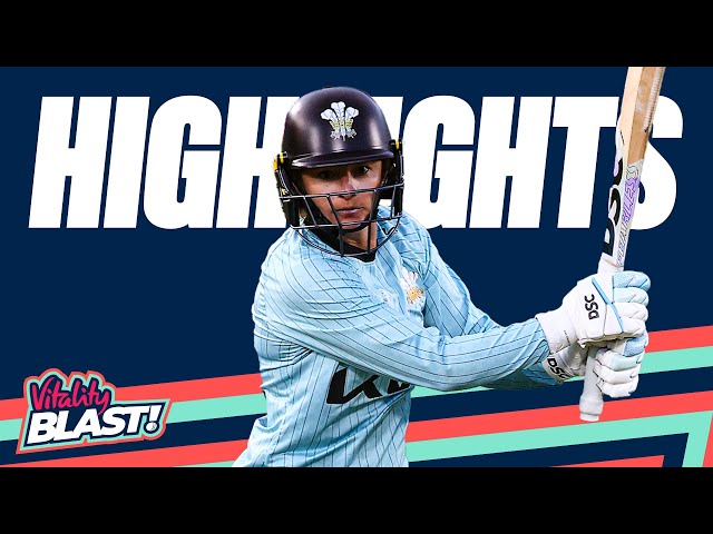 Wyatt-Hodge Stars in a Thriller! | Hampshire Women v Surrey Women – Highlights | Vitality Blast 2025
