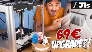 Snapmaker J1s | IDEX 3D Drucker SPEED-Upgrade (inkl. B-Vergleich)