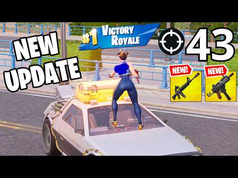 43 Elimination Gameplay Wins Zero Build (NEW FORTNITE CHAPTER 7 SEASON 1)