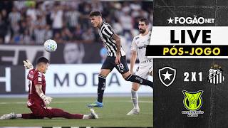 FOGÃONET LIVE: BOTAFOGO 2X1 SANTOS (PÓS JOGO) | 19º RODADA CAMPEONATO BRASILEIRO