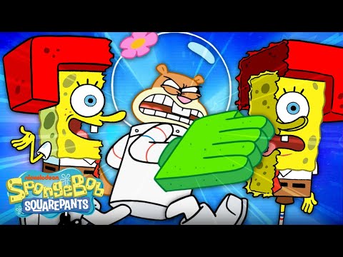Every SpongeBob Fighting Move EVER! ? | SpongeBob