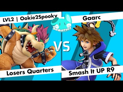 LVL2 | Ookie2Spooky (Bowser, Little Mac) vs Gaarc (Sora) - LQF - Smash It UP R9 - Seikatsu