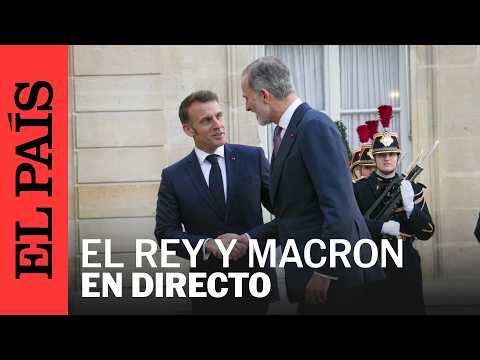 DIRECTO | Los Reyes reciben a Emmanuel Macron en el Palacio Real | EL PAÍS