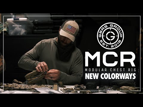 MCR | modular chest rig | new colorways and build