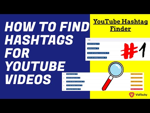 how to find hashtags for youtube videos (YouTube Hashtag Finder)
