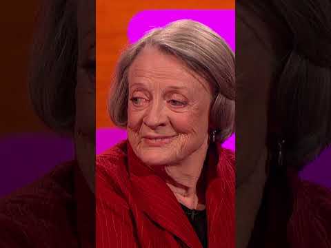 quite possibly our favourite #maggiesmith moment #grahamnorton #thegrahamnortonshow #actingroyalty