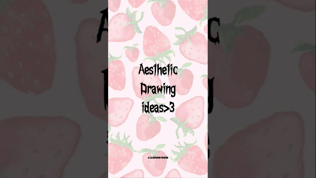 Aesthetic drawing ideas✨#drawing#ideas#art#aesthetic#pinterest