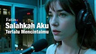 Download lagu FATIN - SALAHKAH AKU TERLALU MENCINTAIMU | COVER (official lyrics) mp3