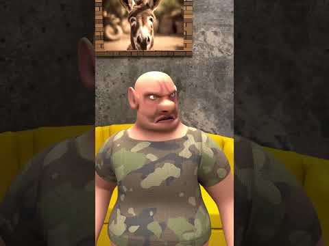 Granny hid in the closet #shorts