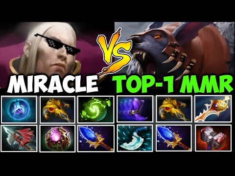 MIRACLE- vs MATUMBAMAN [EPIC] INVOKER GOD vs TOP-1 RAPIER URSA