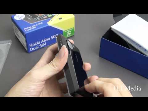 Nokia Asha 500 Dual - Unboxing