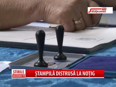 STAMPILA DISTRUSA LA NOTIG