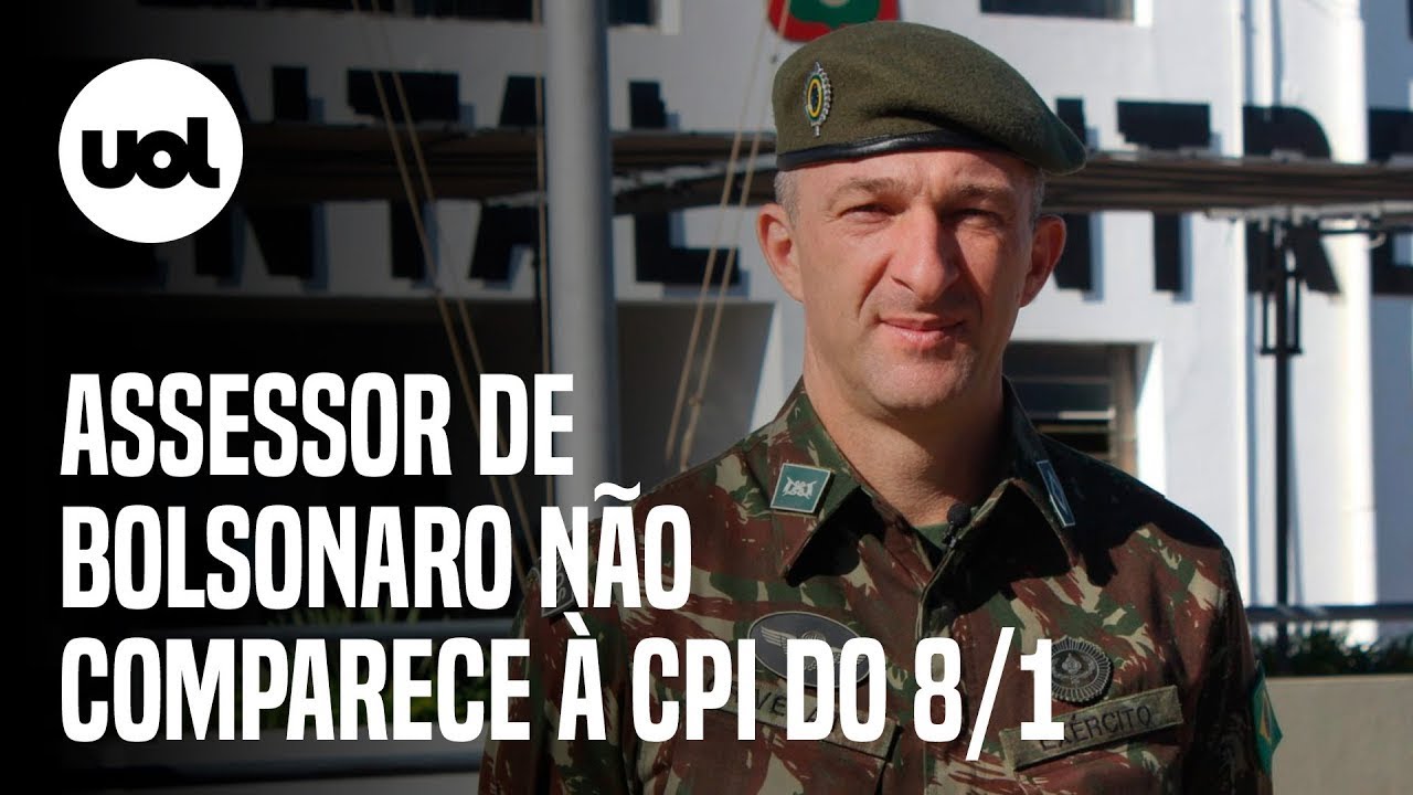 CPI do 8/1: Assessor de Bolsonaro não comparece à comissão após decisão do ministro Mendonça do STF