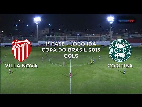 Gols - Villa Nova-MG 0 x 3 Coritiba-PR - Copa do Brasil - 04/03/2015