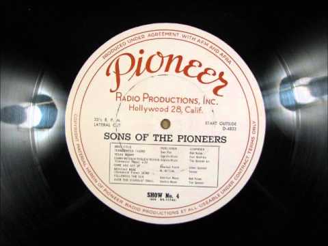 CAJUN STOMP by the Sons of the Pioneers   1946 Radio Transcription