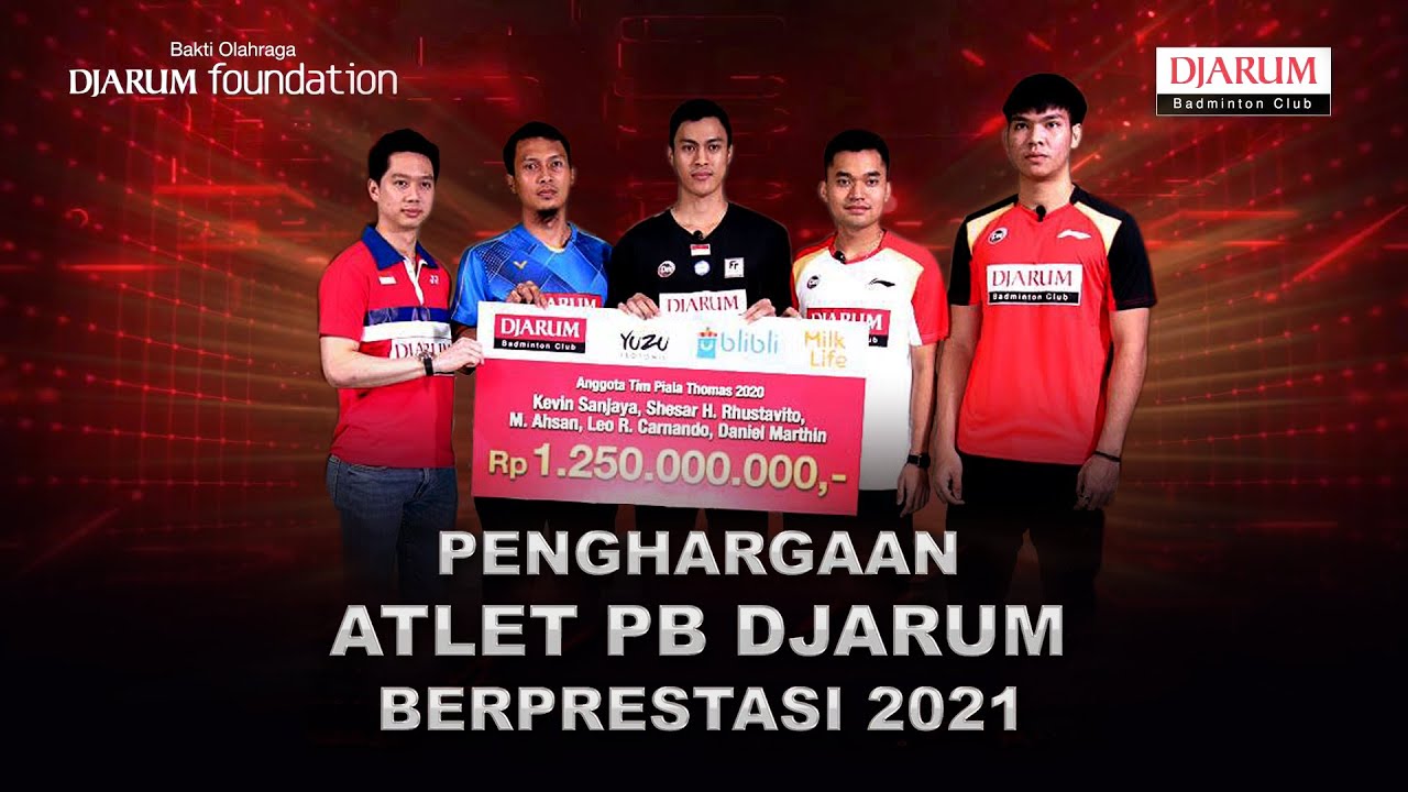 Salut! Apresiasi PB Djarum untuk Atlet Berprestasi 2021