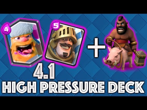 Best Deck For Arena 8 ..!! (High Pressure)